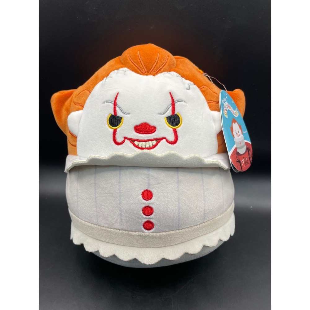 Squishmallows Pennywise Welcome to Derry IT Horror Clown Plush Jazwares NWT